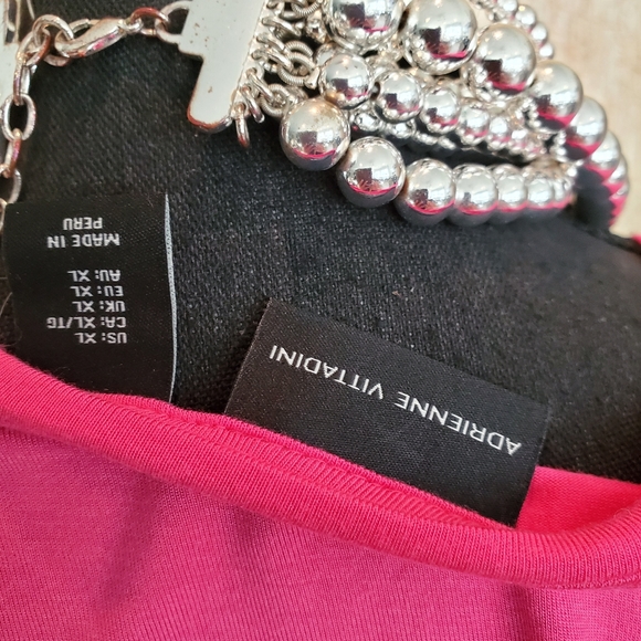 New Fuchsia Bright Pink Sleeveless Top XL - Picture 8 of 9